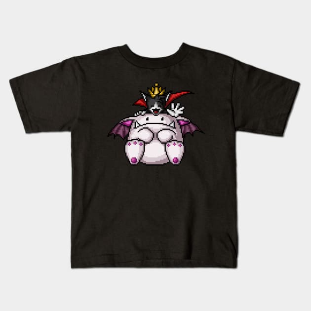 FF7 Cait Sith Kids T-Shirt by PixelKnight